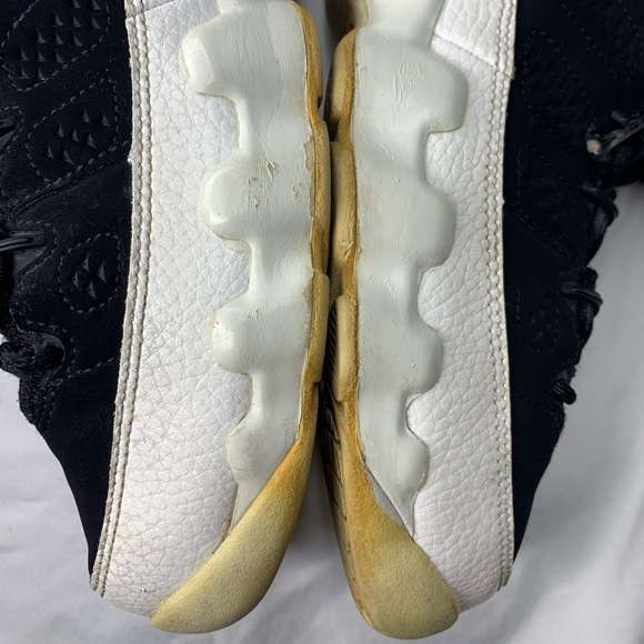 Nike air Jordan 9 Women’s size 7 Los Angeles Oreo black white retro og wmns - Picture 10 of 13